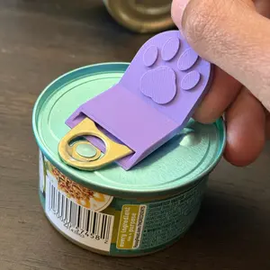 Pet Can Opener Large Size Effortless, Non-Slip Design, Safe for Hands, Easy Open Cat Food Dog Food, Beauty Care for Women
