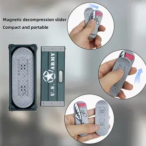 Sensory Pain Stim Fidget Toys for Adults & Teens, Stress Relief Gadgets, Anxiety and Stress Relief Items, 3D Printed Tactile Toy, Designed for Fun and Relaxation Stress Relief Fidgeting, fidget slider, Stress Relieving Accessory