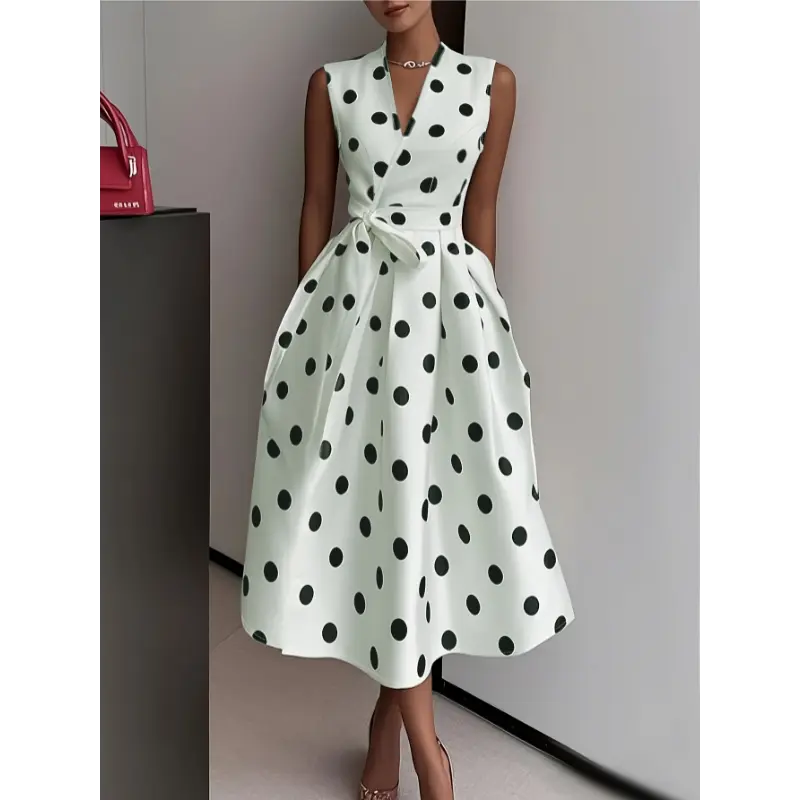 green emerald velvet dress Black Mini Dress with White Trim main image 1
