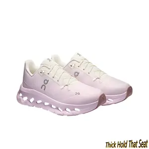 Soft Lavender Cloud-Style Running Shoes – Breathable Mesh Upper, Signature Hollow-Out Midsole & Non-Slip Rubber Outsole, Unisex Lightweight Trainers for Daily Walks & Gym Sessions