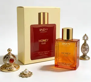 BNZYY Luxury Honey Oud Eau De Parfum 100ML  Unisex Perfume for Women & Men  Sweet Honey & Smoky Oud Long Lasting Arabic Fragrance  Luxury Women Perfume Gift Set  Perfect Women’s Day Gift
