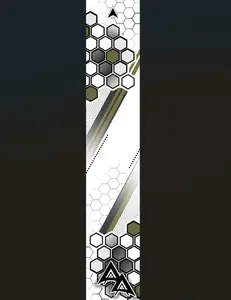 APA PARALLEL HEX SERIES ARROW WRAPS - OD GREEN