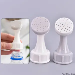 2 Pcs/Set Portable Garden Spray Waterer, Universal Bottle Watering Nozzle Sprinkler, Practical Plant Irrigation Tool for Outdoor Garden Potted Plants