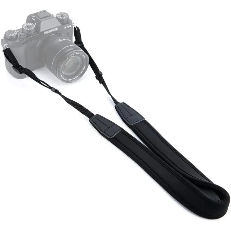 P-CLC04    Soft Camera Neck Shoulder Strap for Sony ZV-E10 A6000 A6100 A6300 A6400 A6500 A6600 Fuji Fujifilm X Half X-T5 X-T30 X-T20 X-T4 X-T3 X100V Canon EOS M50 M6 Mark II R7 R10 R50 G7X G5X G1X & More