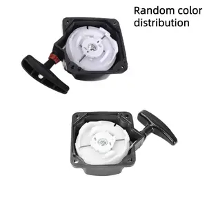 Universal Pullstart Recoil Pull Starter Brush Cutter Strimmer Start Lawn Mower Parts Grass Trimmer Accessories Black