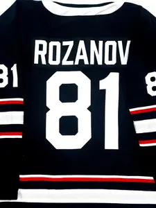 Rozanov/Hollander/Hunter Hockey Jersey, Heated Rivalry Hookey Jersey, Ilya Rozanov Shane Hollander, Hockey Team Outfit