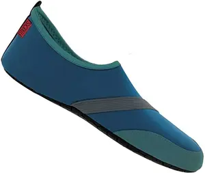 FitKicks Mens Foldable Minimalist Footwear Barefoot Yoga Water Shoes MFITK2