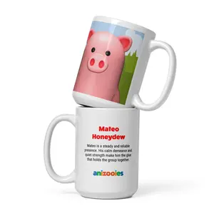Mateo Honeydew – White Glossy Mug