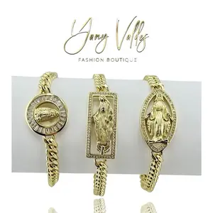 Chain bracelet with decorative design