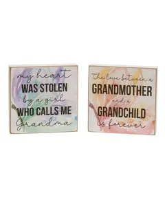 Wooden Block Sign for Grandma