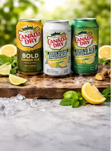 Fresh & Zesty Canada Dry Collection 3 Can Only