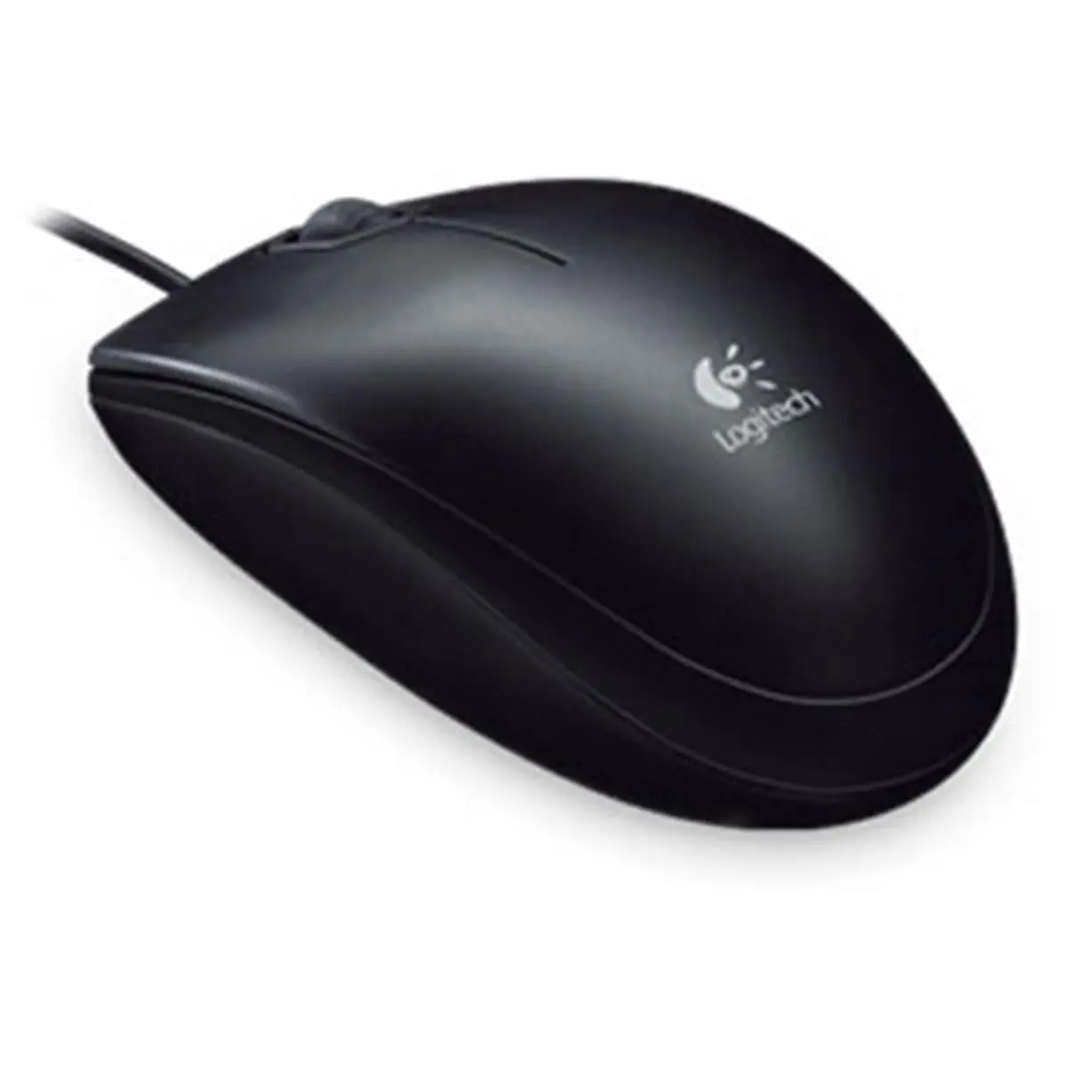 Logitech B100 USB Combo Mouse - Black, 800 DPI Optical Precision, Ambidextrous Design, Comfortable, Optical Tracking, USB Connectivity (for Cat Playtime), Works With Windows Xp, Vista, And 7