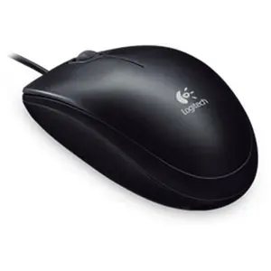 Logitech B100 USB Optical Combo Mouse -Black