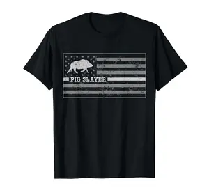 Wild Boar Hunter Pig Slayer Hog Hunting Gear Shirt Javelina