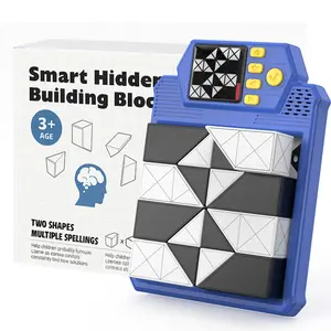 1VSALL Super-Smart Electronic Hidden Building Blocks, 210 puzzle levels, children’s logic training  puzzle creative toy, educational activities, creative play, outdoor fun, spark creativity