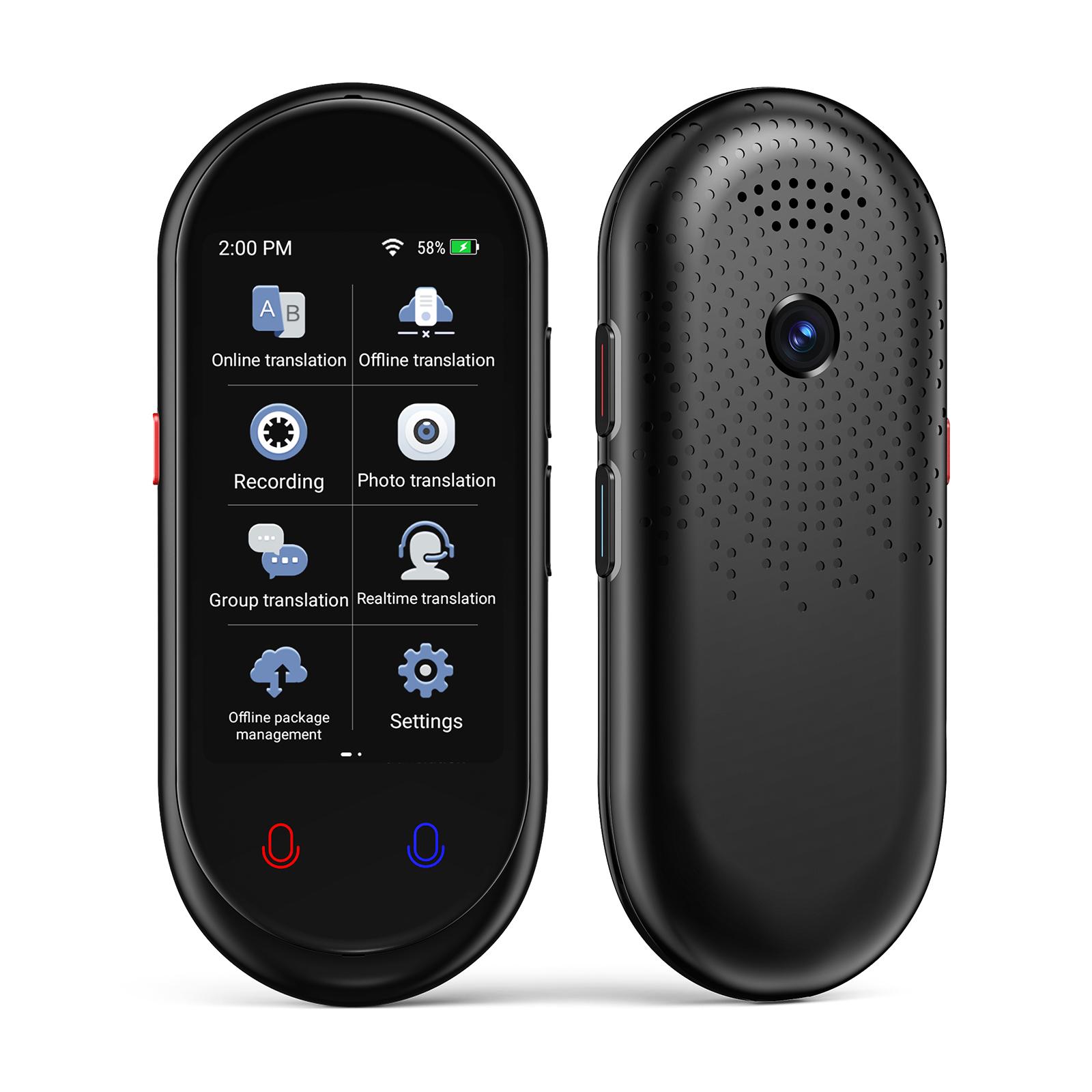 AI Language Translator Devicewith 31 Touch ScreenRealtime VoicePhoto Translation in 138 Languages Portable Ligh