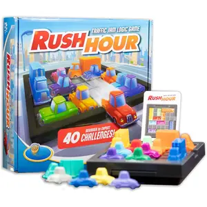 Black Friday & Christmas GiftsRush Hour Traffic Jam Logic Game - Engaging STEM Toy for Kids Age 8 and Up - Enhances Reasoning & Planning Skills - MESH Accredited - 20+ Awards - Trusted Worldwide Seller for Over 20 Years