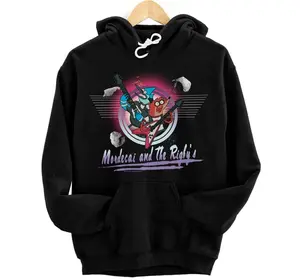 Personalized Regular Show Mordecai and The Rigby's Pullover Hoodie