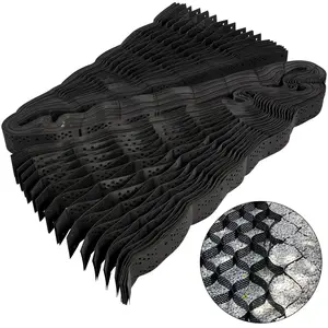 VEVOR Geo Grid Ground Grid 9x17 ft, Summervibes, Geo Cell Grid 4 Inch Thick, Gravel Grid HDPE Material, Ground Stabilization Grid 1885 LBS Per Sq, Tensile Strength Gravel Ground Grid for Slope Driveways, Garden
