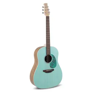 Ovation Applause Jump Series Dreadnaught Acoustic guitar, Celeste-Mint (AAS-69-T)