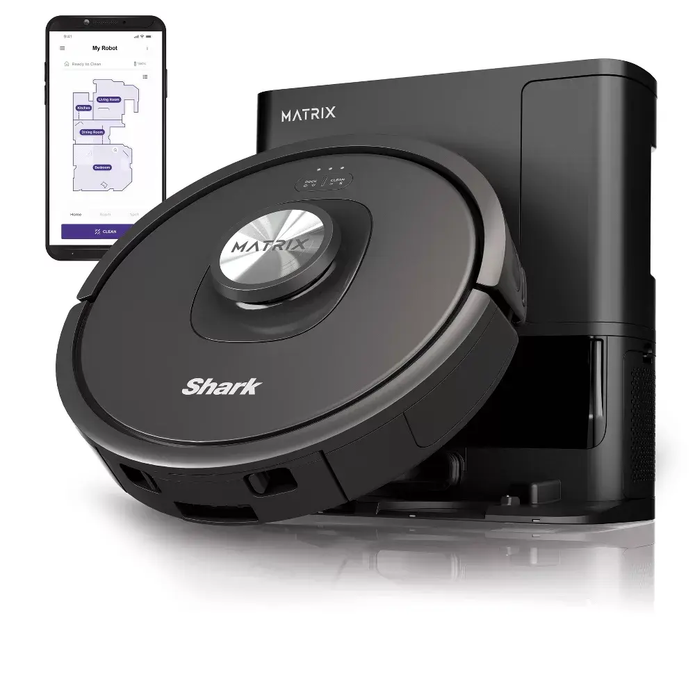 Shark AI Robot Vacuum Matrix Clean Self Empty Home Mapping Multi-Surface Shark AI Robot Vacuum Matrix Clean Self Empty Home Mapping Multi-Surface