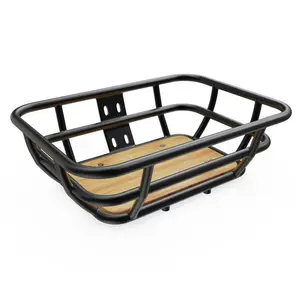 Kingbull Front Basket for Literider Discover Discover ST Hunter - 5 kg Load Capacity with Headlight Mounting Bracket