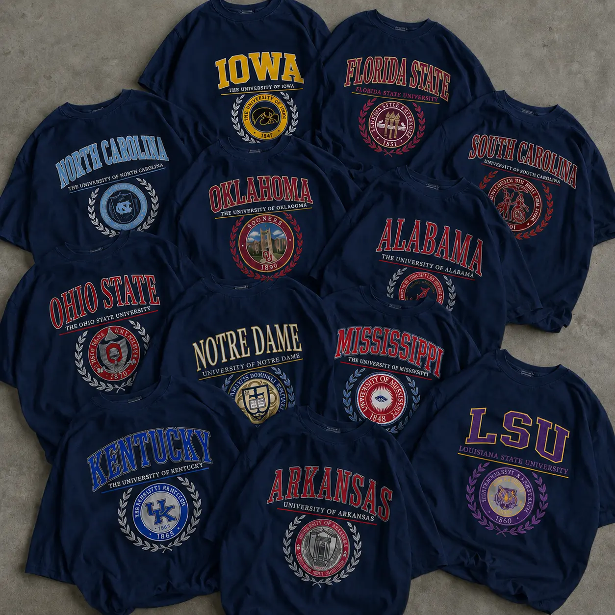 Vintage Collegiate University Graphic T-Shirt, Retro Campus Crest Tee, Distressed College Spirit Shirt, Classic Alumni Gift, Unisex Heavy Cotton Tee, Heritage Varsity Graphic, Vintage Academic Streetwear