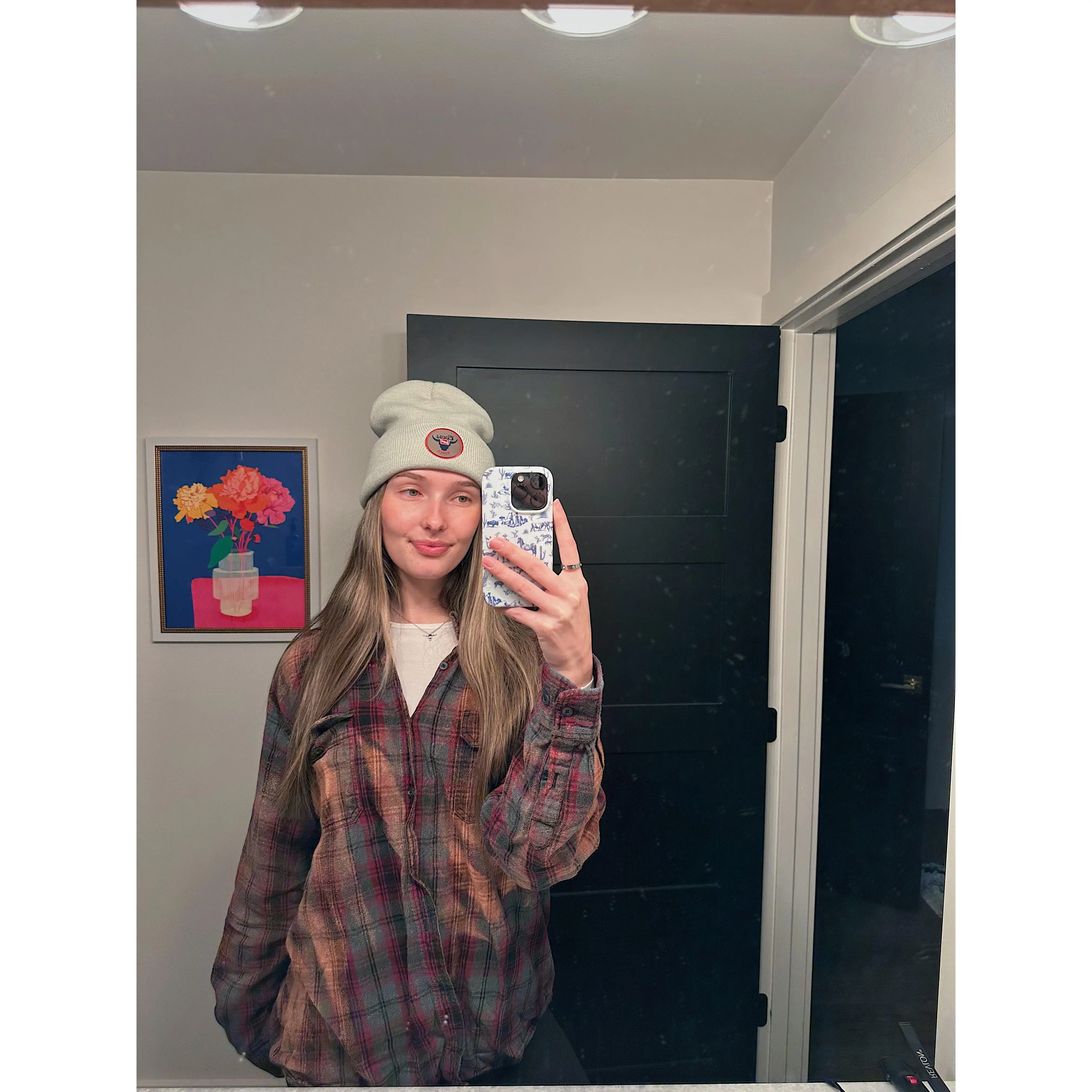 One Of A Kind Bleached Flannel