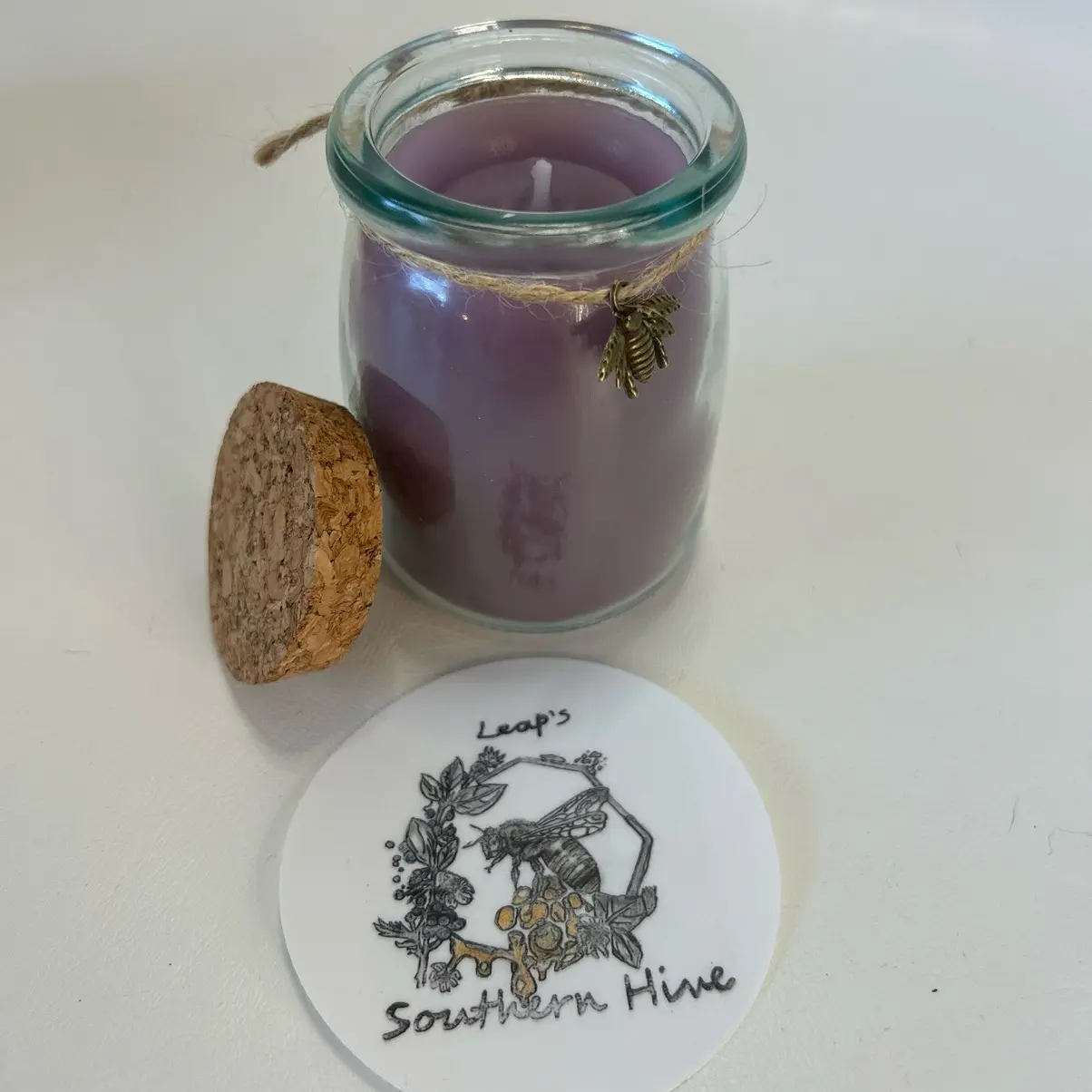Sunday morning candles