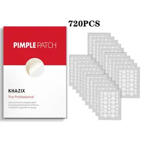 Acne Patches, 720pcs/set Acne Pimple Patches, Invisible Acne Patches, Pimple Pops, Zits Patches, Professional Skincare Products, Acne Spot Treatment, Acne Clearing Products, Hydrocolloid