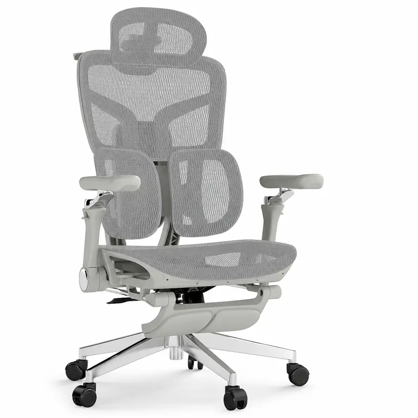 2-Zone Lumbar Support+6D Armrest