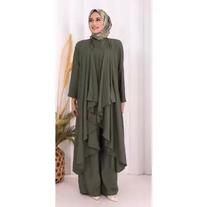 3 Pcs Modest pant set
