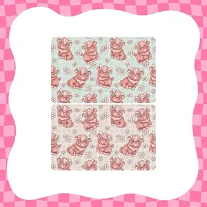 Highland Cows Card Skin - Super Cute & Durable Vinyl Sticker- Water-Resistant & Versatile for Various Card Sizes, Single Sided