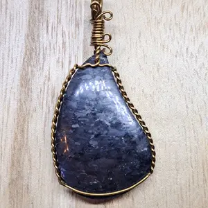 Nuummite Pendant