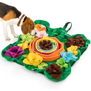Dog Sniffing Mat - Interactive Dog Toy to Keep Dogs Busy| Puppy Puzzle Slow Feeder Snacks| Enhanced Licking Pad