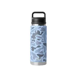 YETI 26 oz. Rambler Bottle with Chug Cap - Color: Blue Camo