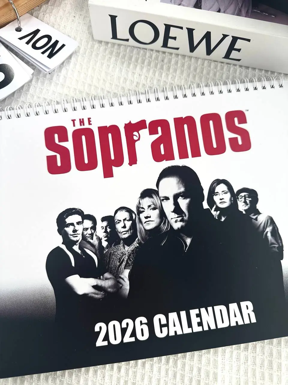 Sopranos 2026 Wall Calendar, Gift For Fan, 2026 Calendar