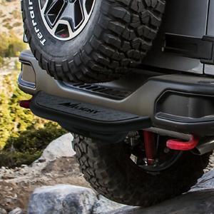 Nilight Hitch Step with 2" Hitch Receiver Rear Bumper Guard Protector Compatible with Car Truck Vehicles Upgraded Textured Black Hitch Step Bar with Hitch Lock & U-Bolts Stabilize