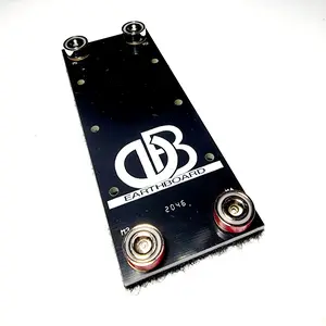 EARTHBOARD Dummy Boot used to stabilize wide pedals on an EARTHBOARD Pedalboard