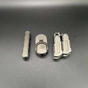 Metal Anodized Fidget Spinner Toy, 3 Counts Finger Spinner Toy, Stress Relief Toy for Boys & Girls, Fun Gift for Friends