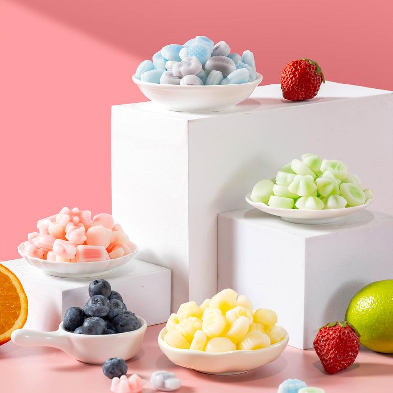 Wax Candy – 32-Piece Assorted Tropical Fruit Flavors, Fun & Novelty Shapes, Party Treats