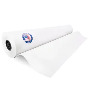 White Kraft Paper Roll 48" x 8640" (720 feet) for Packing, Moving, Shipping, Crafts - USA-Made Heavy Duty Craft Paper 50lb Thickness - 100% Recyclable Natural Kraft Wrapping Paper by IDL Packaging