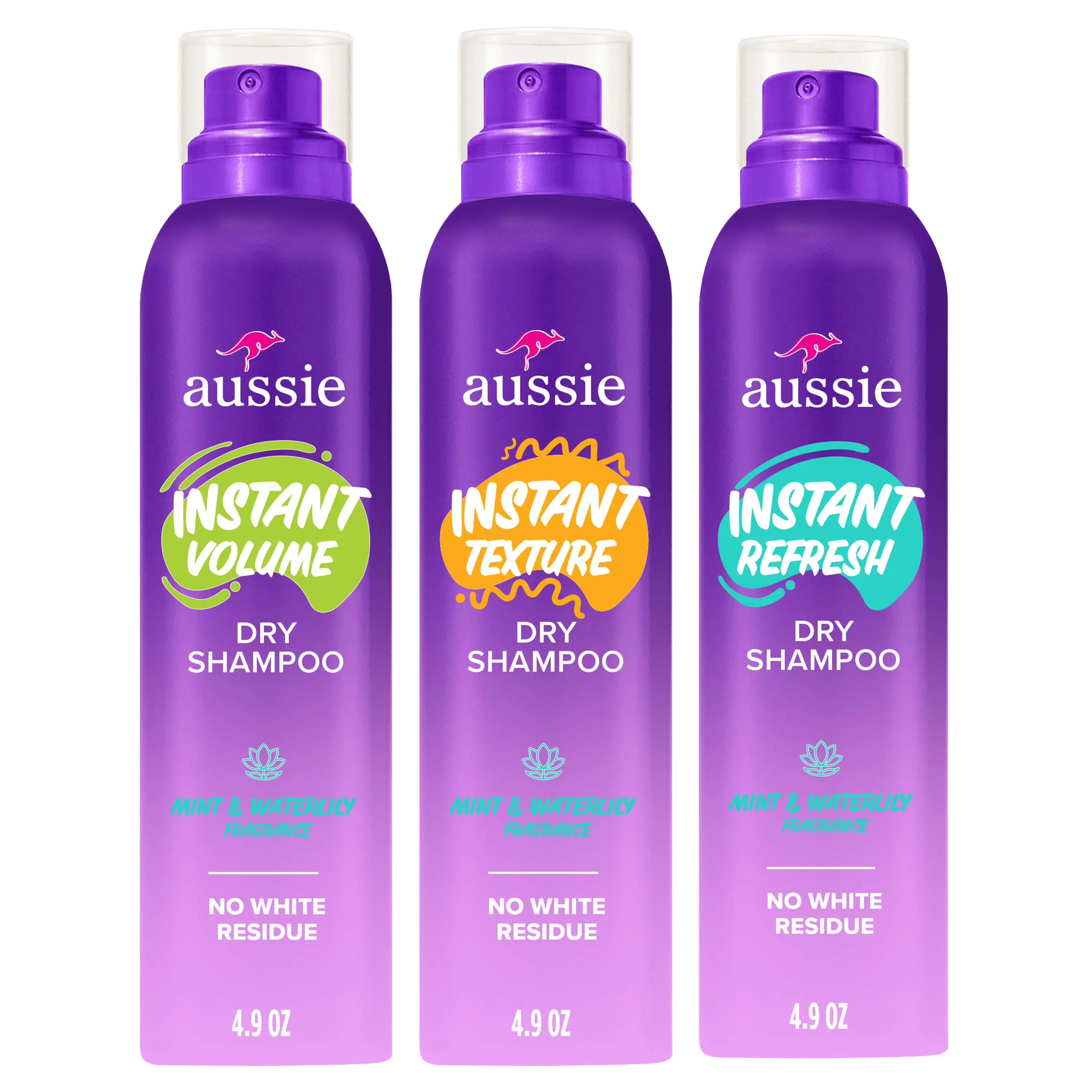 Instant Dry Shampoo Sampler 3 Pack