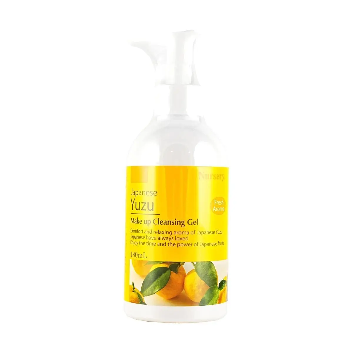 NURSERY Yuzu Citrus Cleansing Gel 500ml - Gentle Makeup Remover for All Skin Types
