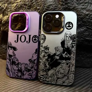JoJos Bizarre Adventure Coque For Apple iPhone 17 16e 16 14 15 13 11 Pro Max Case Plus 12 13 Mini Shockproof Phone Cover JoJo Anime