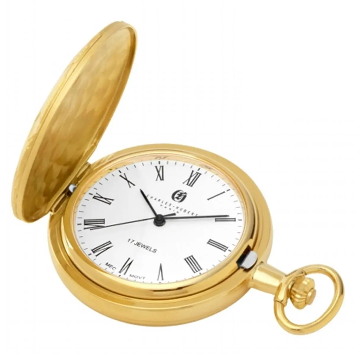 212 MAIN Women's Gold-Plated Hand-Wound Mechanical Pocket Watch - Roman Numerals, Matte Finish, Exquisite Watch Set with Gift Box, Fashion Accessory, Mechanical Style Watches