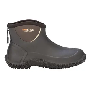 Dryshod Mens Legend Insulated Ankle Waterproof Round Toe Pull On Casual Boots Ankle - Brown