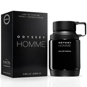 Odyssey Homme Black Eau de Parfum Spray 200ml (6.8 oz) by Armaf