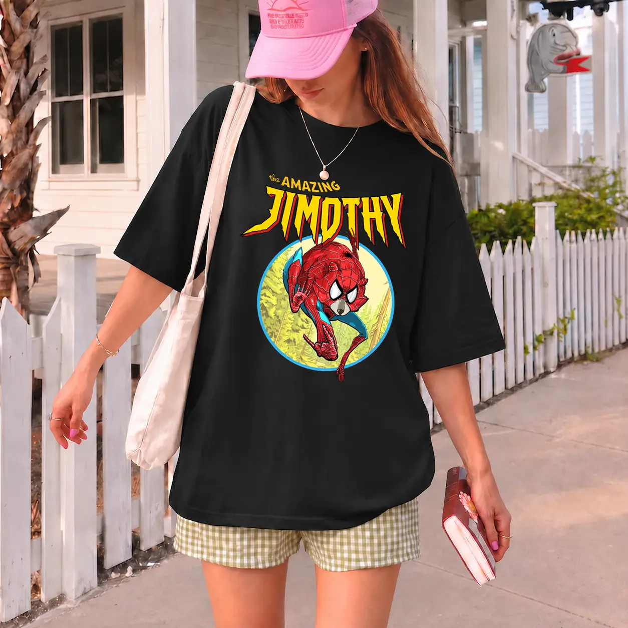 Amazing Jimothy Raccoon Shirt, Funny Superhero Animal Graphic Tee, Black Adult Youth Streetwear Fan Gift 2026