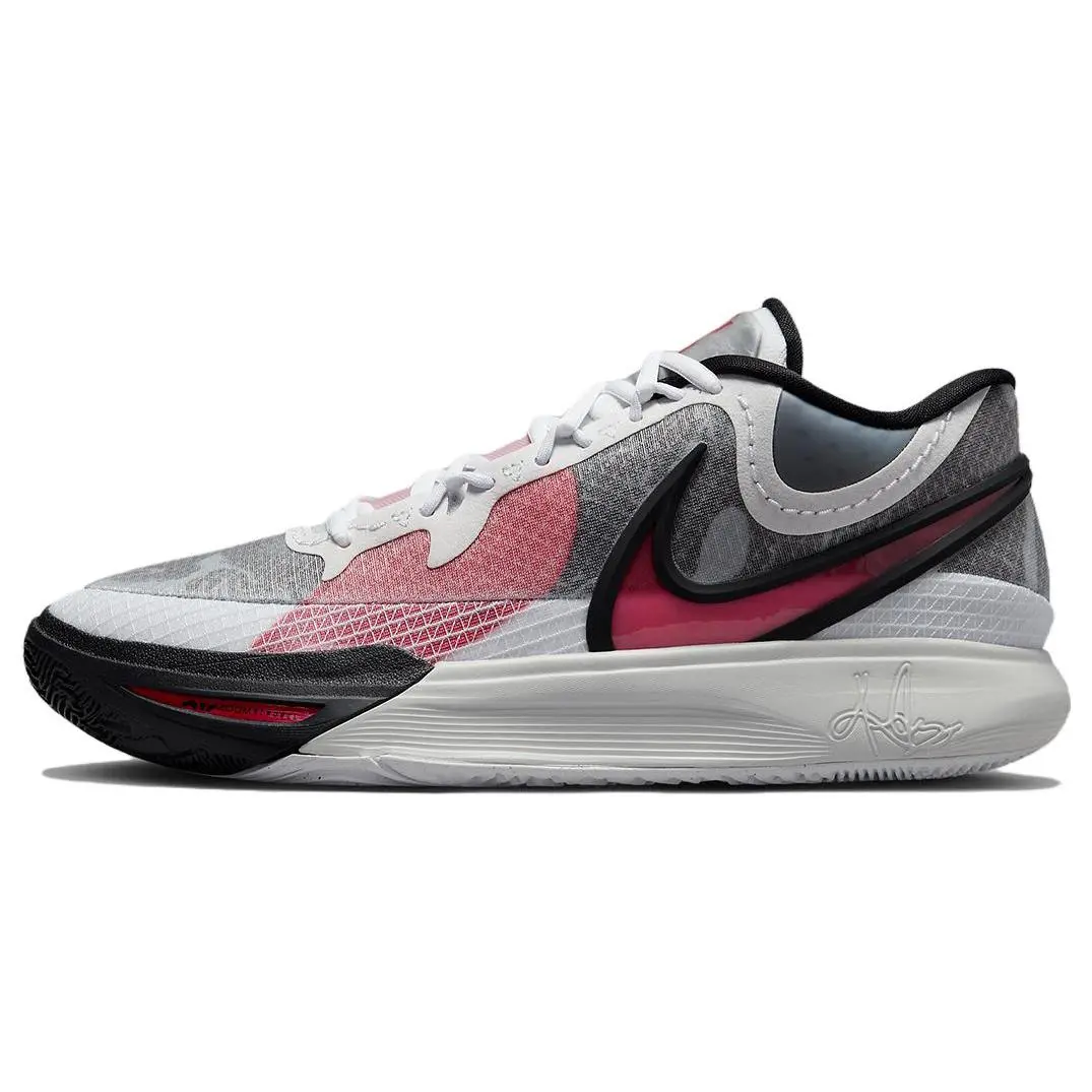 Nike Kyrie 8 White University Red' Comfort Mid Top Basketball Shoes Unisex Brown DJ6017-100